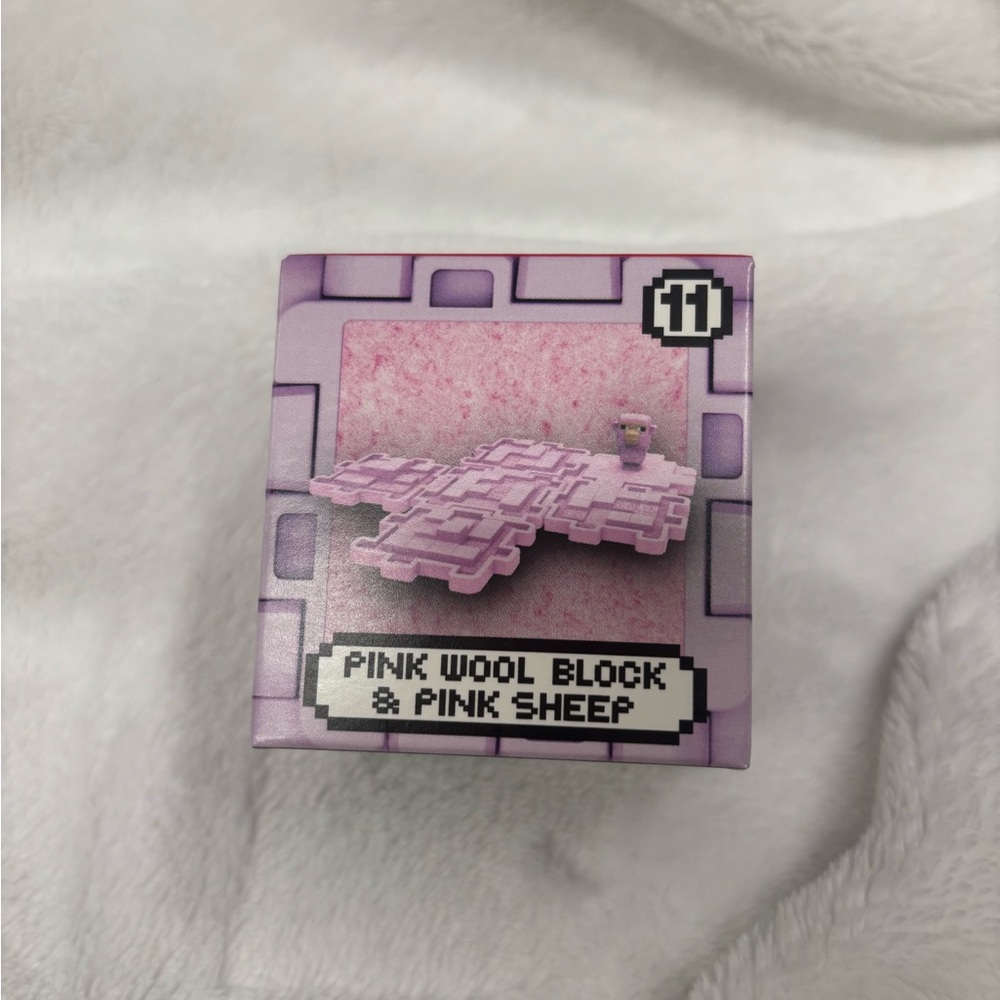 Pink Wool Block & Pink Sheep McDonalds Minecraft 2025